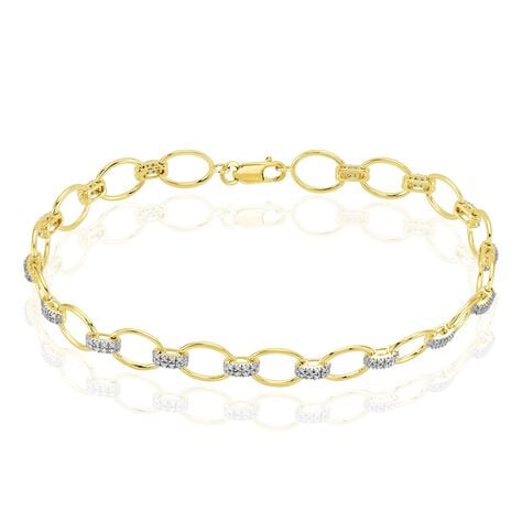 Bracelet Or Jaune Kayly Diamants - Bracelets Femme | Histoire d’Or