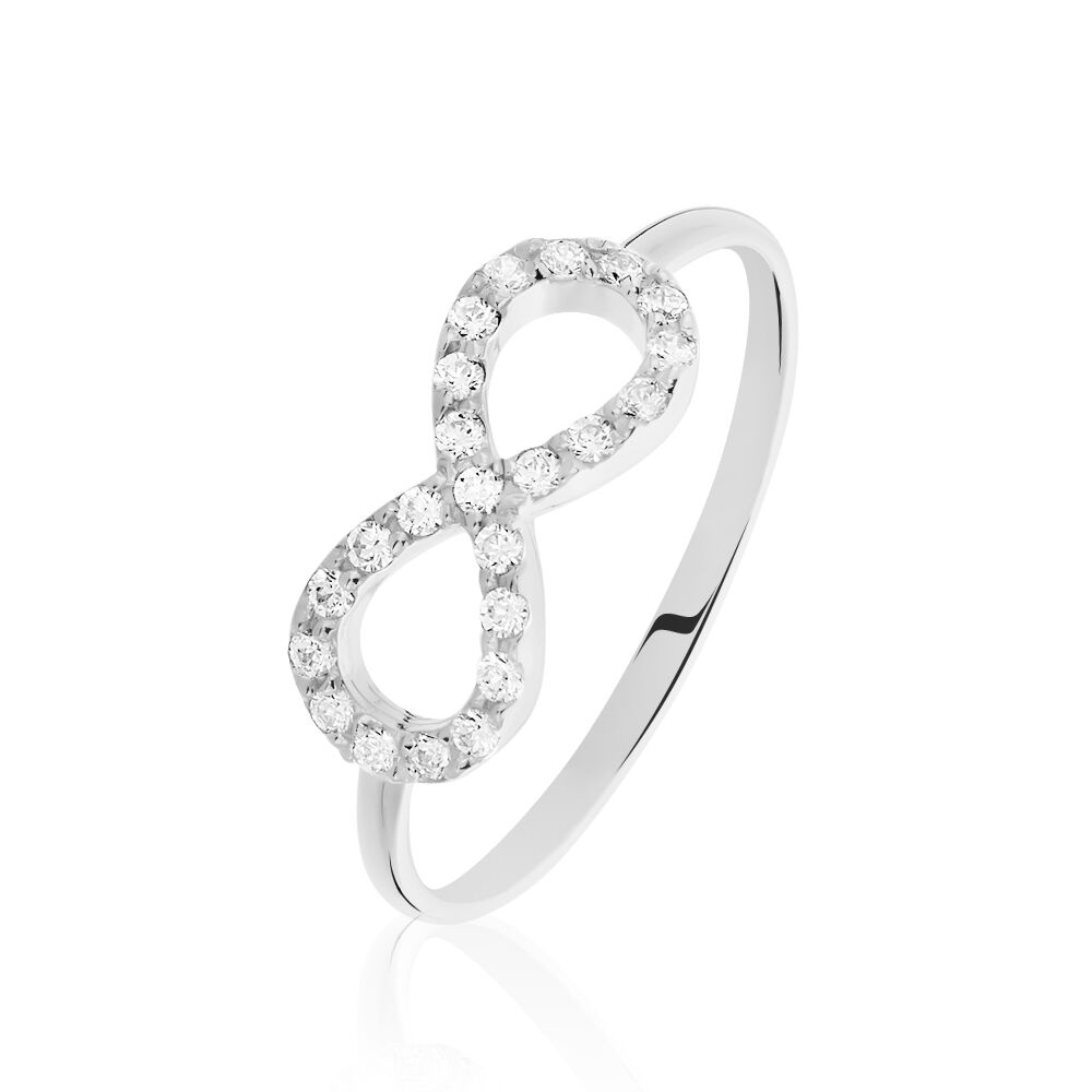 Bague clearance infini or