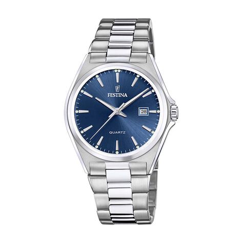 Montre Festina Classics Bleu - Montres Homme | Histoire d&rsquo;Or