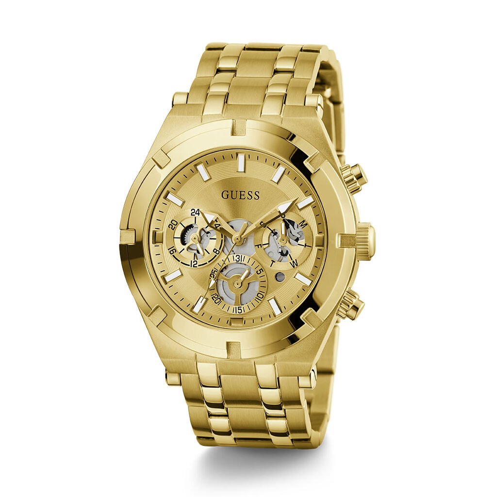 Montre Guess Continental Champagne - Montres Homme | Histoire d’Or