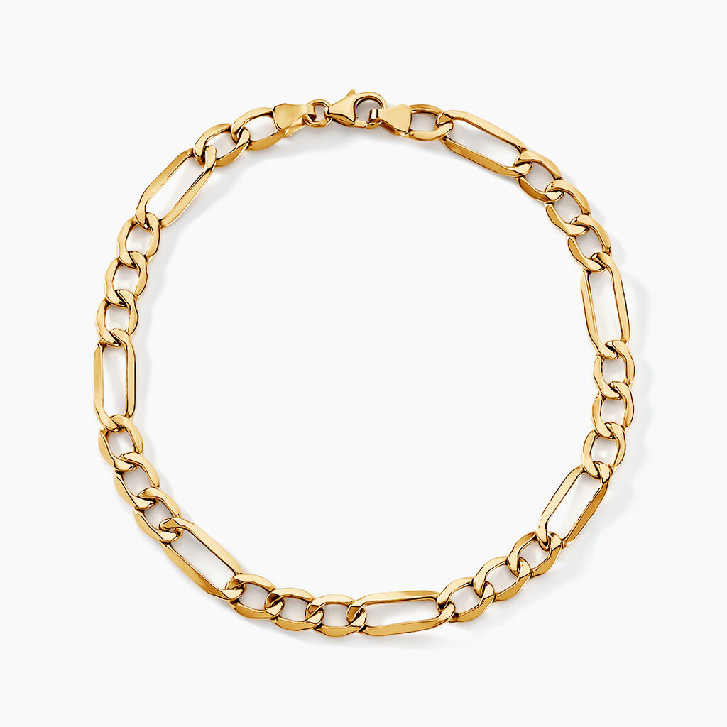 Bracelet Or Jaune Cameo - Bracelets chaîne Homme | Histoire d’Or