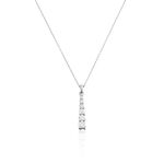 Collier Georas Or Blanc Oxyde - Colliers Femme | Histoire d&rsquo;Or