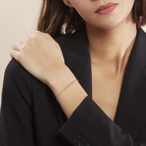 Bracelet Capucine Argent Rose - Bracelets fantaisie Femme | Histoire d’Or