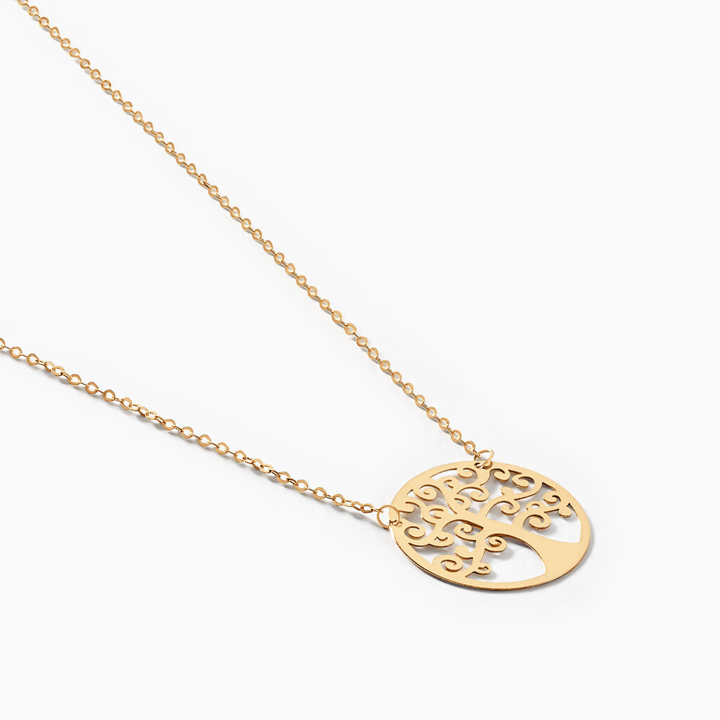 Collier Clemenca Or Jaune