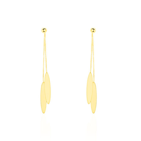 Boucles D'oreilles Pendantes Leeann Or Jaune - Boucles d'oreilles pendantes Femme | Histoire d’Or