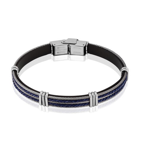 Bracelet Francois Acier Blanc - Bracelets fantaisie Homme | Histoire d’Or