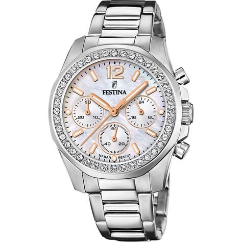 Montre Festina Boyfriend Nacré - Montres Femme | Histoire d’Or