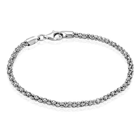 Bracelet Nahila Argent Blanc - Bracelets chaîne Femme | Histoire d’Or