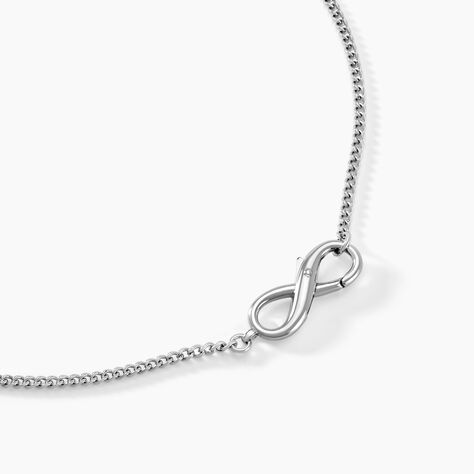 Collier Vianette Argent Blanc - Colliers fantaisie Femme | Histoire d&rsquo;Or