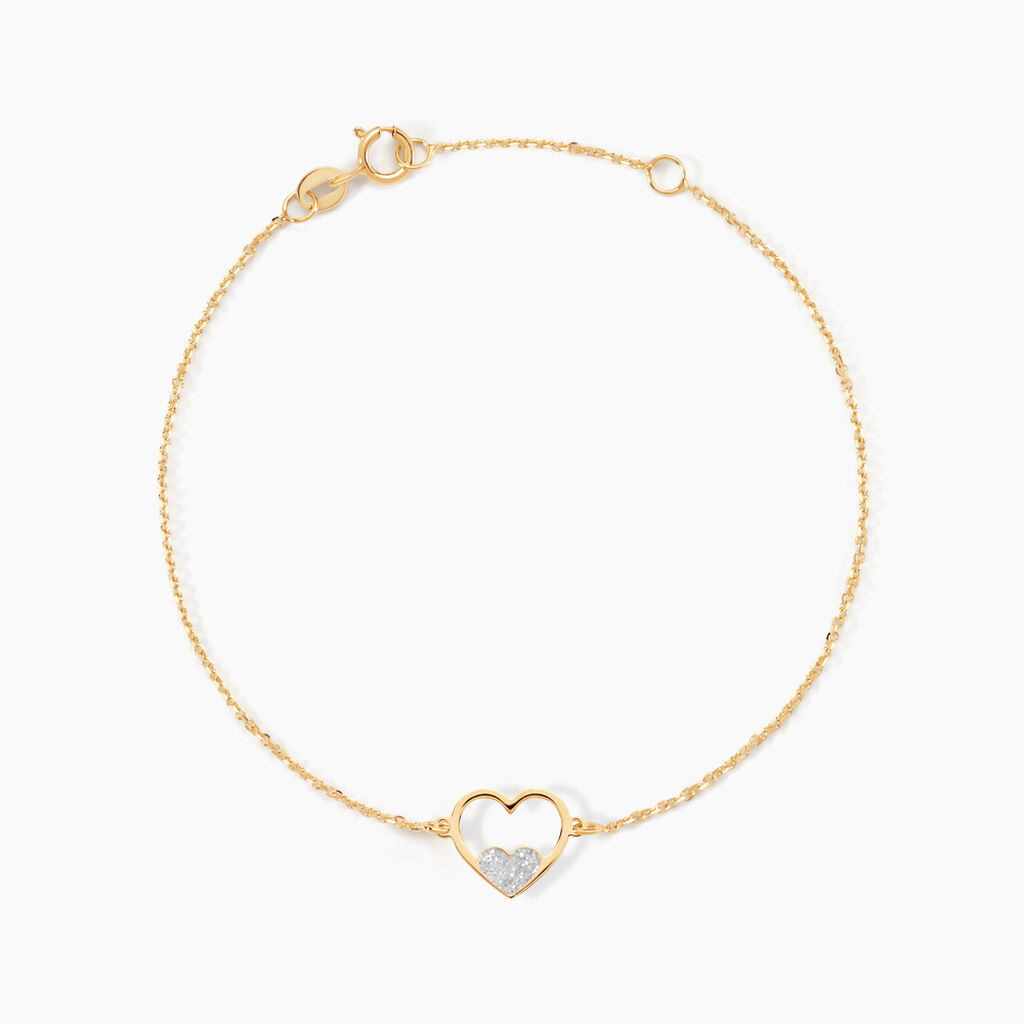Bracelet Or Jaune Jenovefa - Bracelets Femme | Histoire d&rsquo;Or