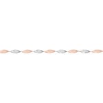 Bracelet Izar Torsadee Or Bicolore - Bracelets Femme | Histoire d&rsquo;Or