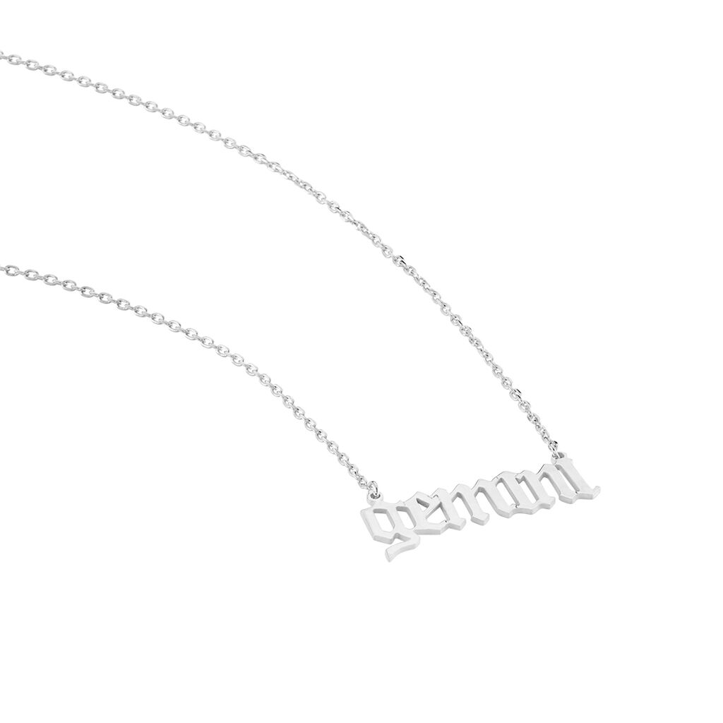 Collier Argent Blanc Astro - Colliers Zodiaque Femme | Histoire d’Or