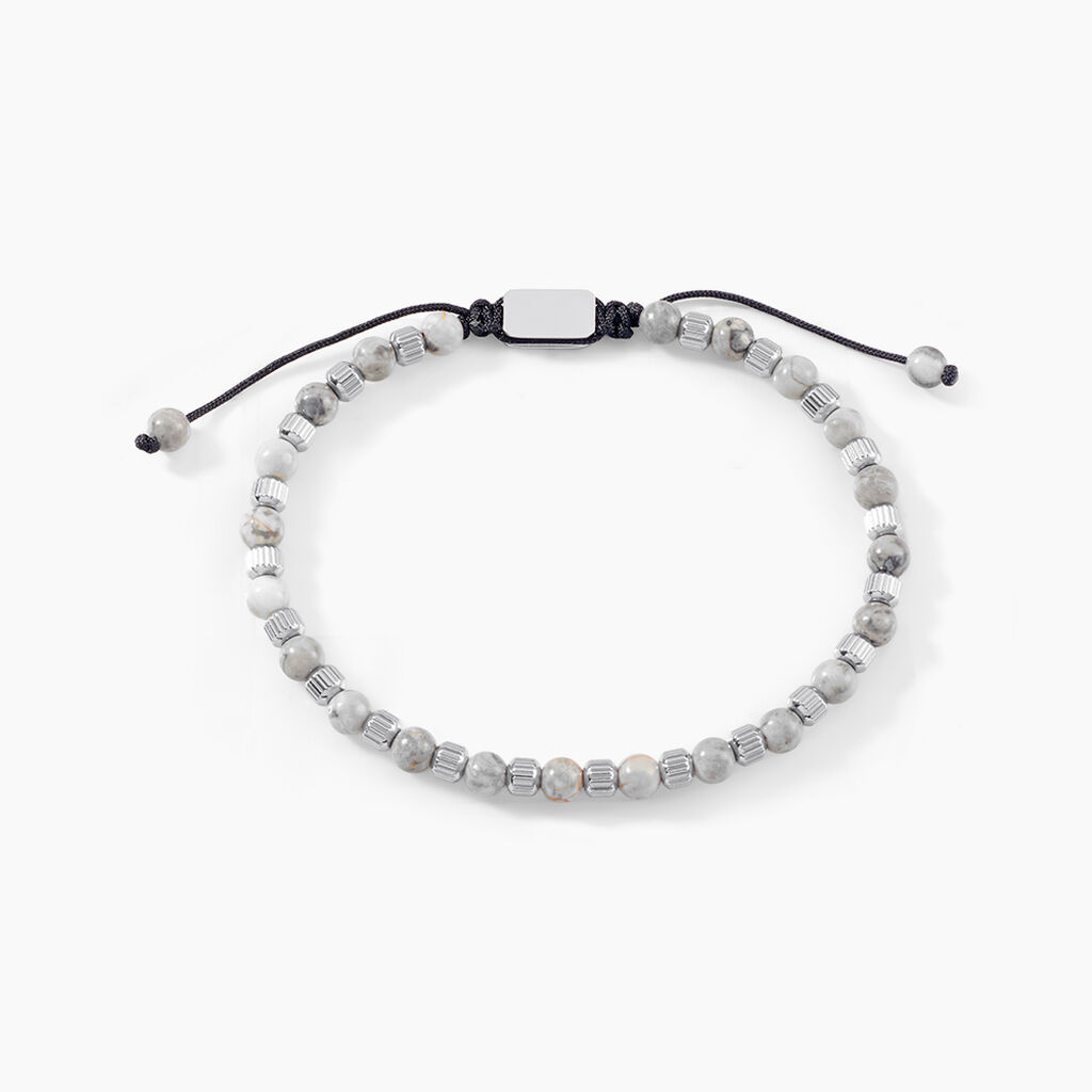 Bracelet Lisandro Acier Argenté - Nouveautés Homme | Histoire d’Or