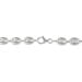 Collier Carrus Maille Grain De Cafe Argent Blanc - Chaines Homme | Histoire d’Or