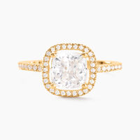 Bague Or Jaune Adrienne Oxydes De Zirconium
