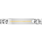 Bracelet Jourdan Acier Gris - Bracelets Homme | Histoire d&rsquo;Or