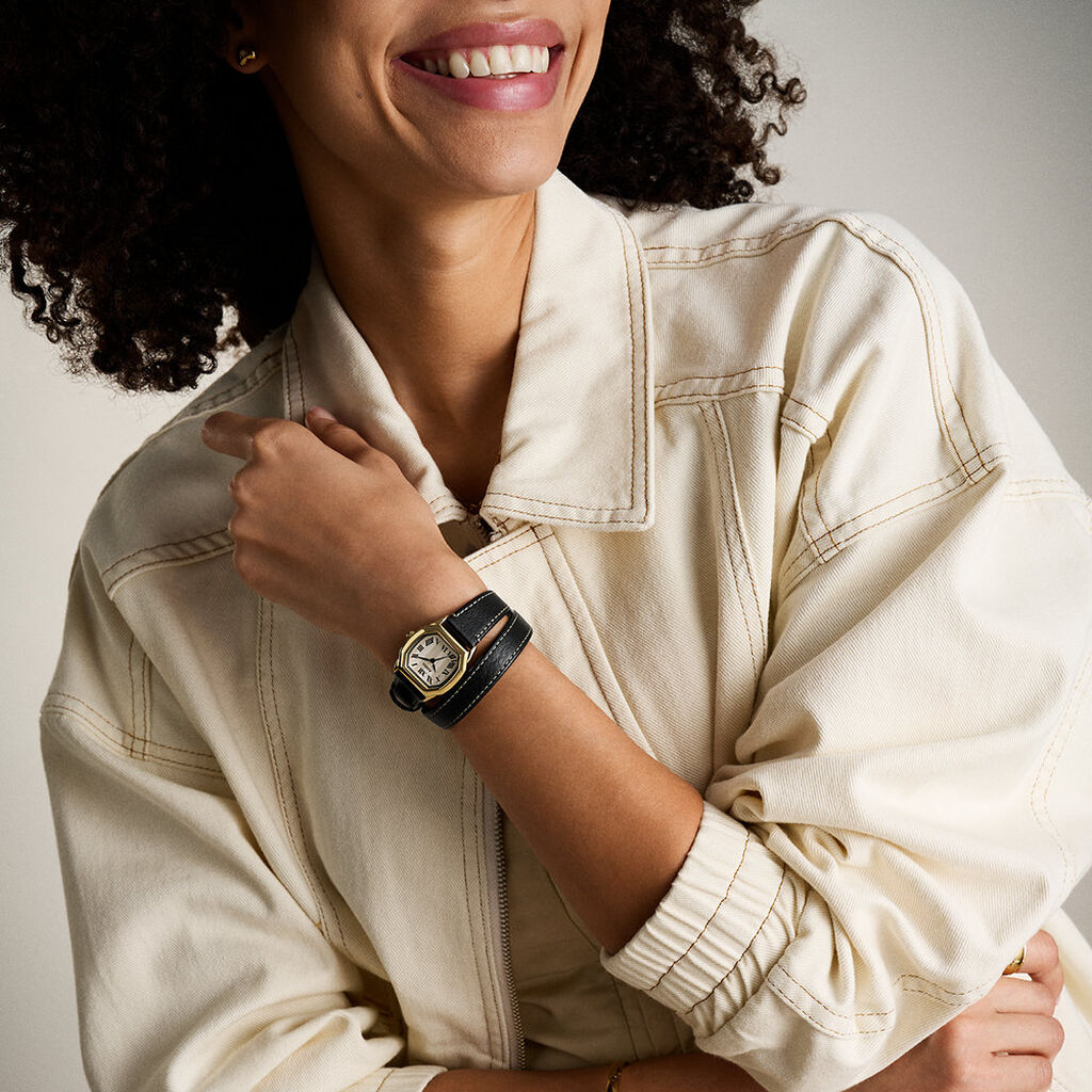 Montre Fossil Harlow Beige - Montres Femme | Histoire d’Or