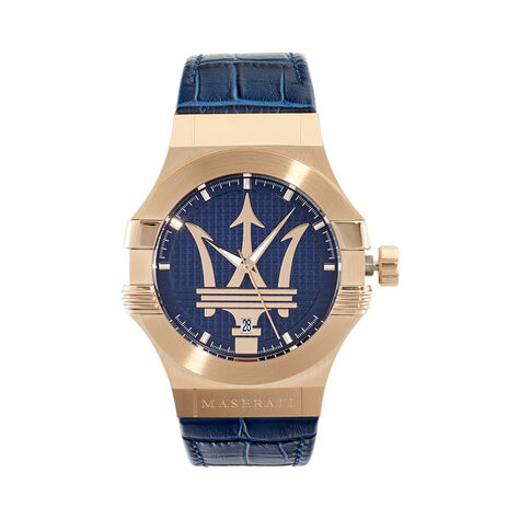 Montre Maserati Potenza Bleu - Montres Homme | Histoire d’Or
