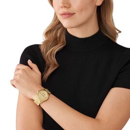 Montre Michael Kors Fossil Runway Doré - Montres Femme | Histoire d’Or
