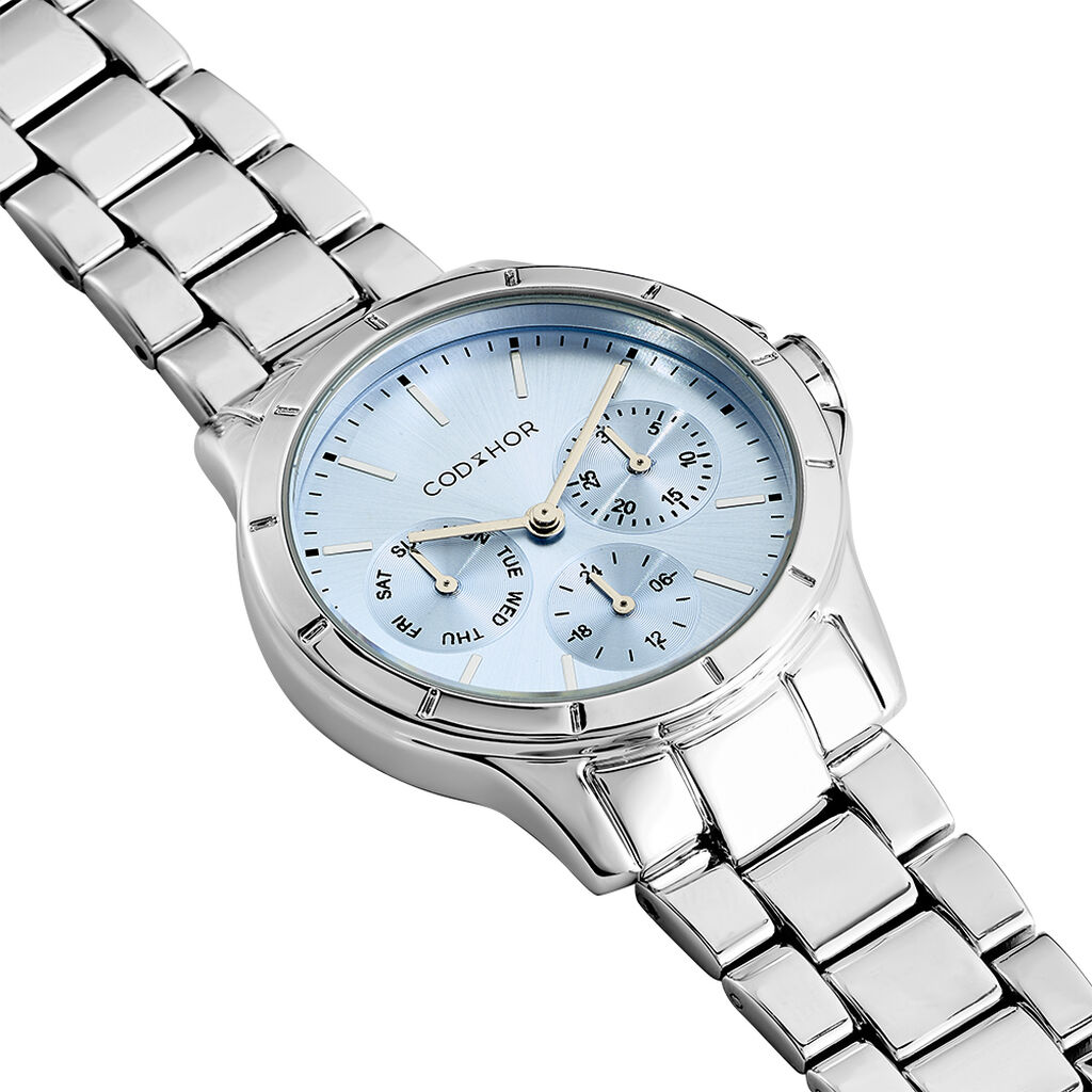 Montre Codhor Juliette Bleu Sky - Montres Femme | Histoire d’Or