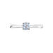 Bague Solitaire Fiona Or Blanc Topaze - Bagues solitaires Femme | Histoire d’Or