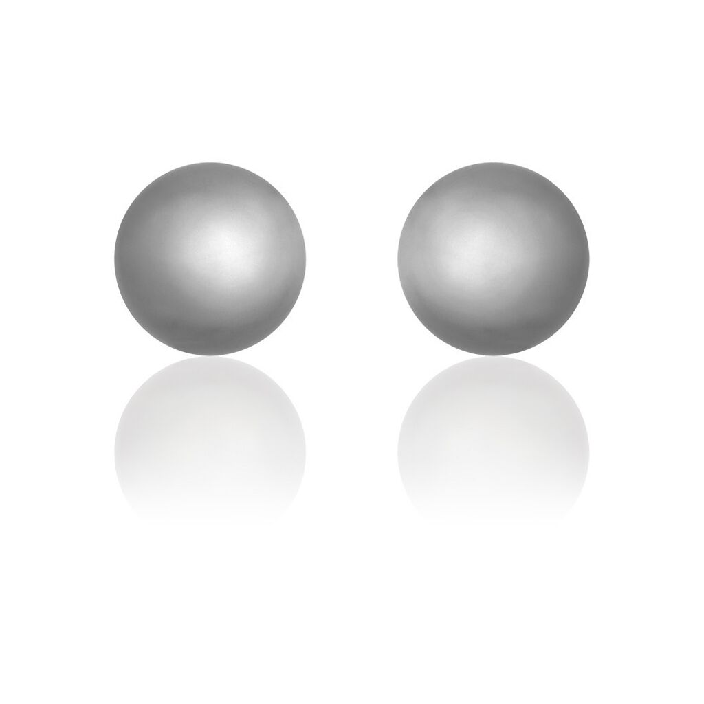 Boucles D'oreilles Puces Lu-ann Or Jaune Perle De Culture De Tahiti - Clous d'oreilles Femme | Histoire d&rsquo;Or