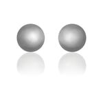 Boucles D'oreilles Puces Lu-ann Or Jaune Perle De Culture De Tahiti - Clous d'oreilles Femme | Histoire d&rsquo;Or