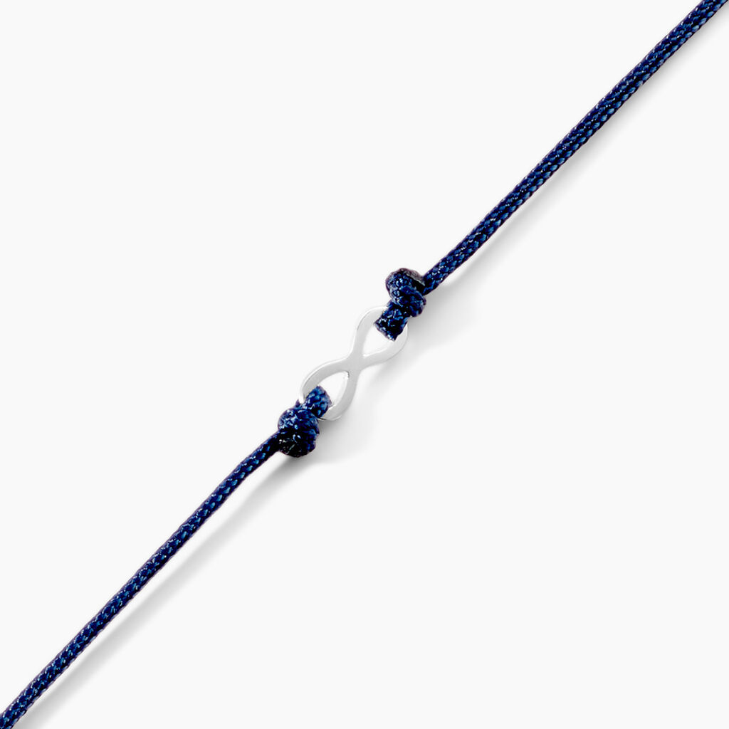 Bracelet Lyli Argent Blanc - Bracelets cordon Femme | Histoire d&rsquo;Or