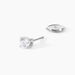 Boucles D'Oreilles Puces Aphrodite Or Blanc Diamant - Clous d'oreilles Femme | Histoire d’Or