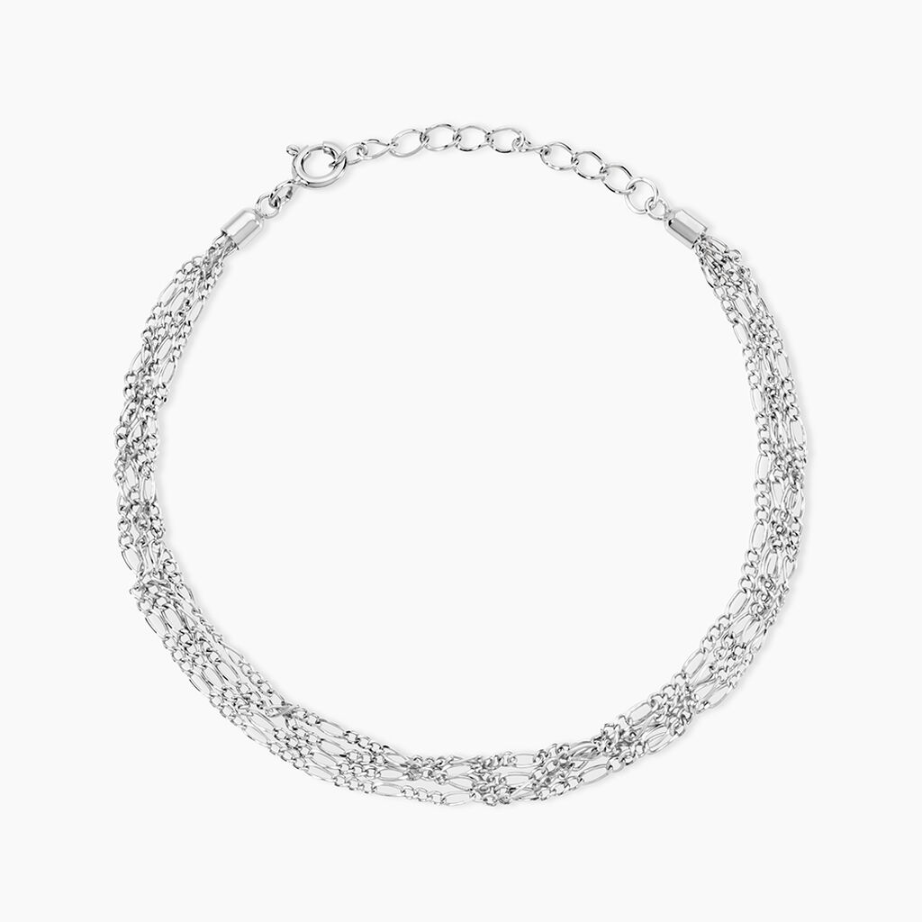 Bracelet Tango Argent Blanc - Bracelets Femme | Histoire d&rsquo;Or