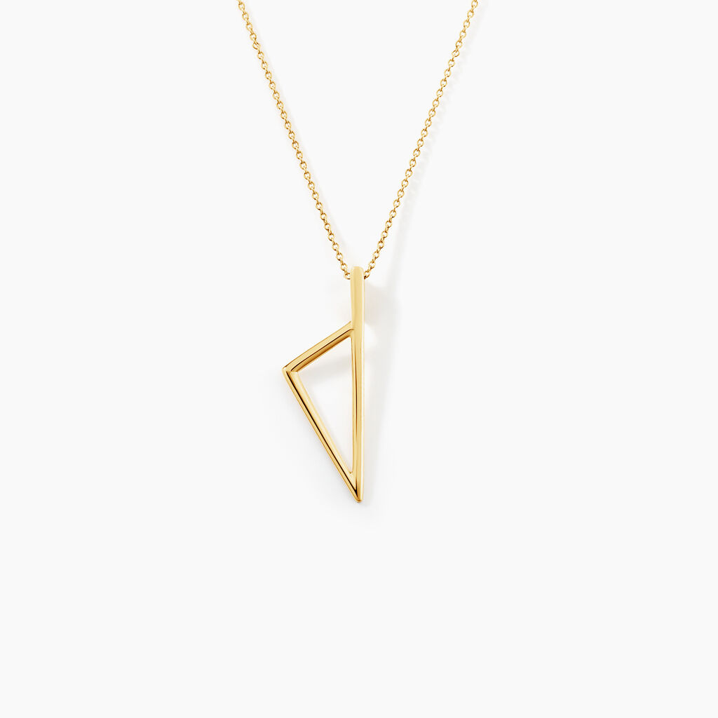 Pendentif Corsa Plaqué Or Jaune - Pendentifs Famille | Histoire d’Or