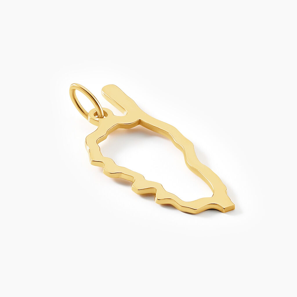 Pendentif Corse Plaqu&eacute; Or Jaune - Pendentifs Famille | Histoire d&rsquo;Or