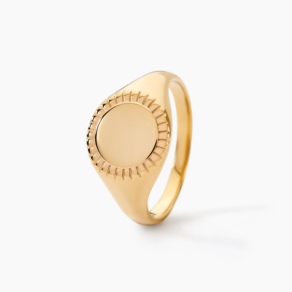 Chevali&egrave;re Plaqu&eacute; Or Jaune Louie - Chevali&egrave;res Homme | Histoire d&rsquo;Or