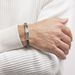Bracelet Yannick Acier Blanc - Bracelets Homme | Histoire d’Or