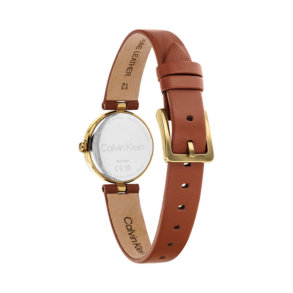 Montre Calvin Klein Gleam Blanc - Montres Femme | Histoire d&rsquo;Or