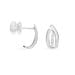 Boucles D'oreilles Puces Aelis Or Blanc Diamant - Clous d'oreilles Femme | Histoire d’Or