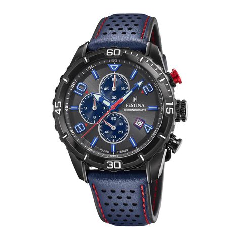 Montre Chrono Sport Noir - Montres Homme | Histoire d’Or