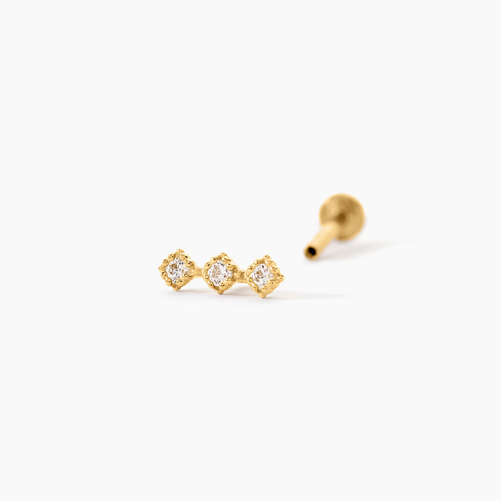 Piercing Tyla Or Jaune Oxyde De Zirconium - Bijoux Femme | Histoire d&rsquo;Or