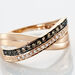Bague Martika Or Rose Diamant - Bagues avec pierre Femme | Histoire d’Or