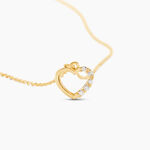 Collier Or Jaune Vehanouche Oxydes De Zirconium - Colliers Enfant | Histoire d&rsquo;Or