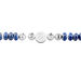 Bracelet Jourdan 1921 Acier Blanc œil De Tigre - Bracelets fantaisie Homme | Histoire d’Or