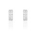 Créoles Jacobee Rondes Or Blanc Oxyde De Zirconium - Boucles d'oreilles créoles Femme | Histoire d’Or