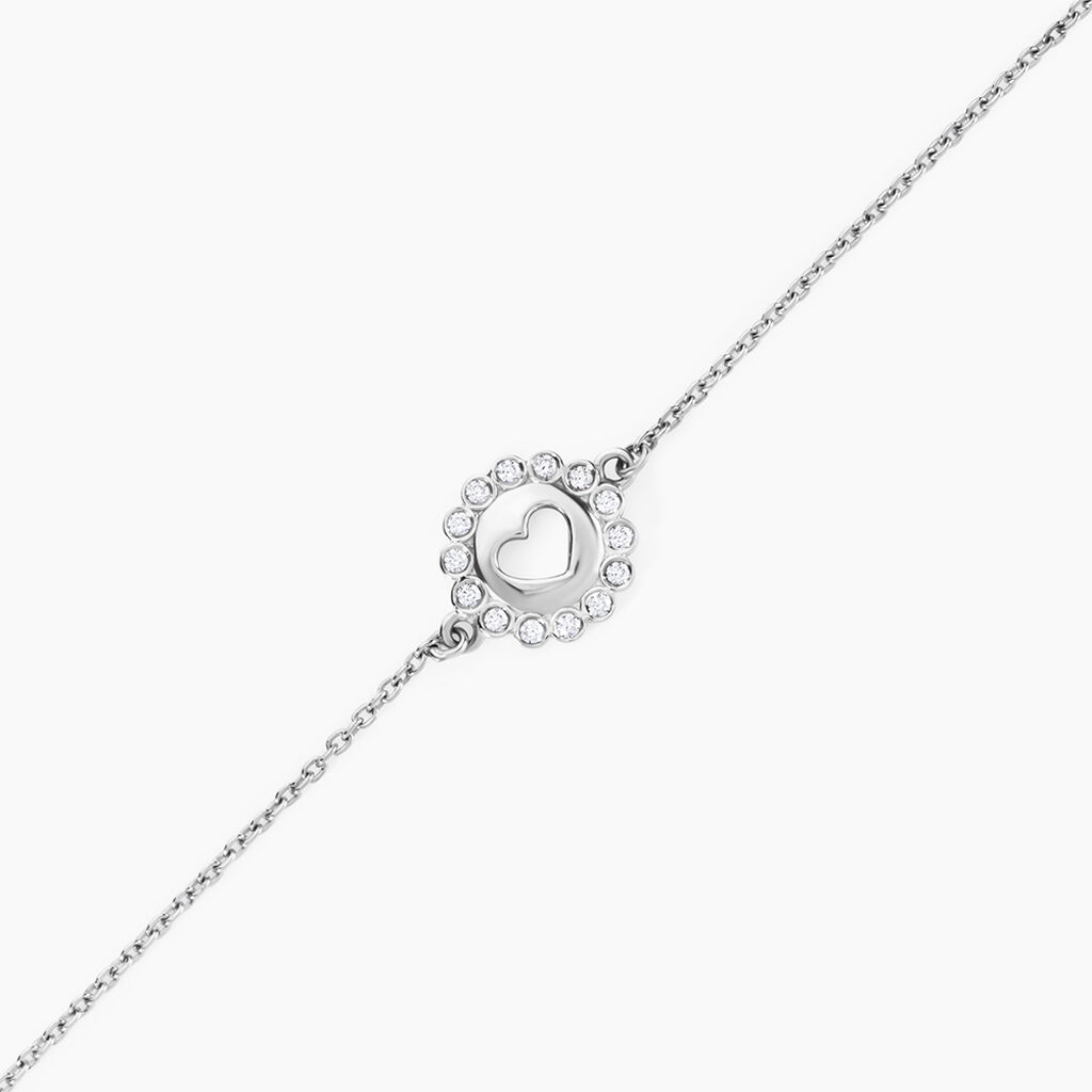 Bracelet Larry Argent Oxydes De Zirconium - Bracelets Femme | Histoire d’Or