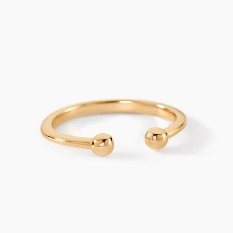 Bague Plaqu&eacute; Or Jaune Zaelie - Bagues fantaisie Femme | Histoire d&rsquo;Or