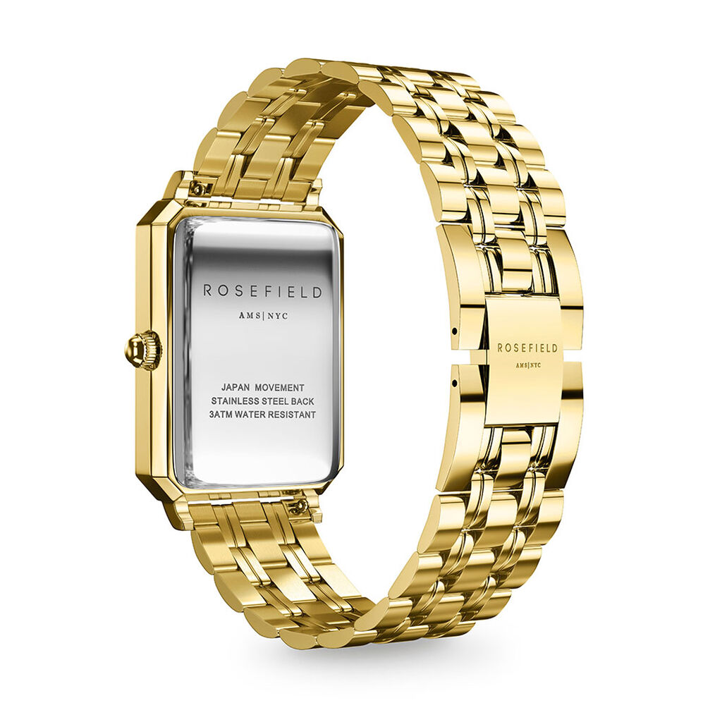 Montre Rosefield Octagon Blanc - Id&eacute;es cadeaux Femme | Histoire d&rsquo;Or