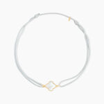 Bracelet Lucky Gems Or Jaune Nacre - Bracelets cordon Femme | Histoire d&rsquo;Or