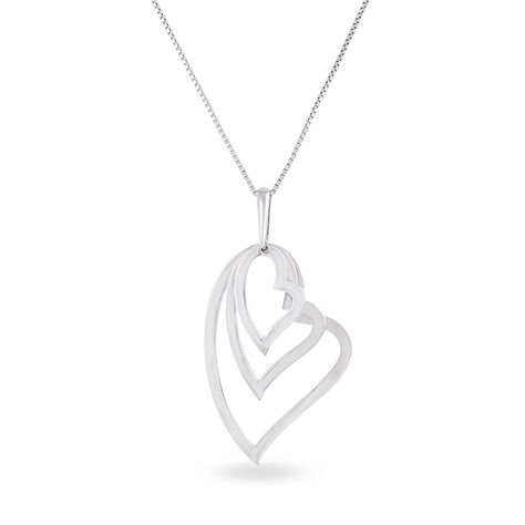 Collier Sinnila Argent Blanc - Colliers fantaisie Femme | Histoire d’Or