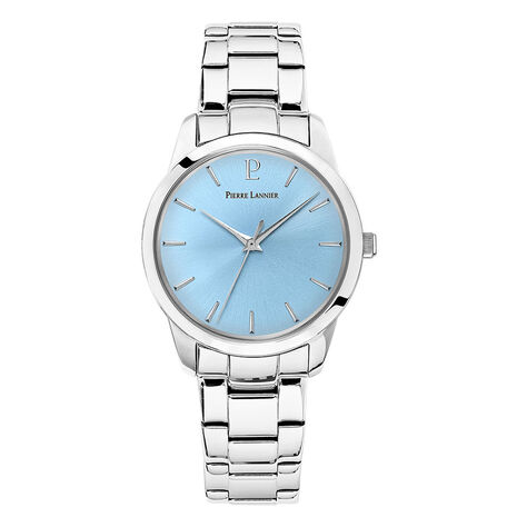 Montre Pierre Lannier Roxane Bleu Sky - Montres Femme | Histoire d&rsquo;Or