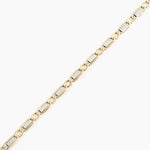 Bracelet Or Bicolore Danae - Bracelets Homme | Histoire d&rsquo;Or