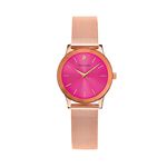 Montre Pierre Lannier Week End Ligne Pure Rose - Montres Femme | Histoire d&rsquo;Or